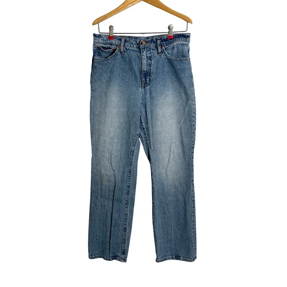 J. CREW Full-Length Demi-Boot Jean in Emporio Wash BF659